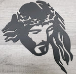 Jesus Face Silhouette